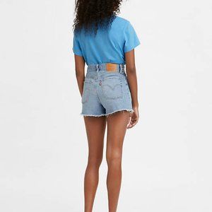 Levi's Ribcage shorts - light wash - size 25
